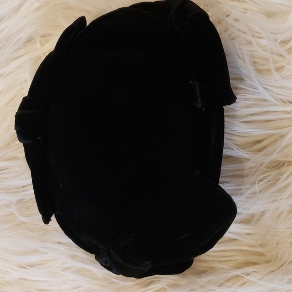 Vintage‎ Betmar Black Velvet Caplet Hat main image 6